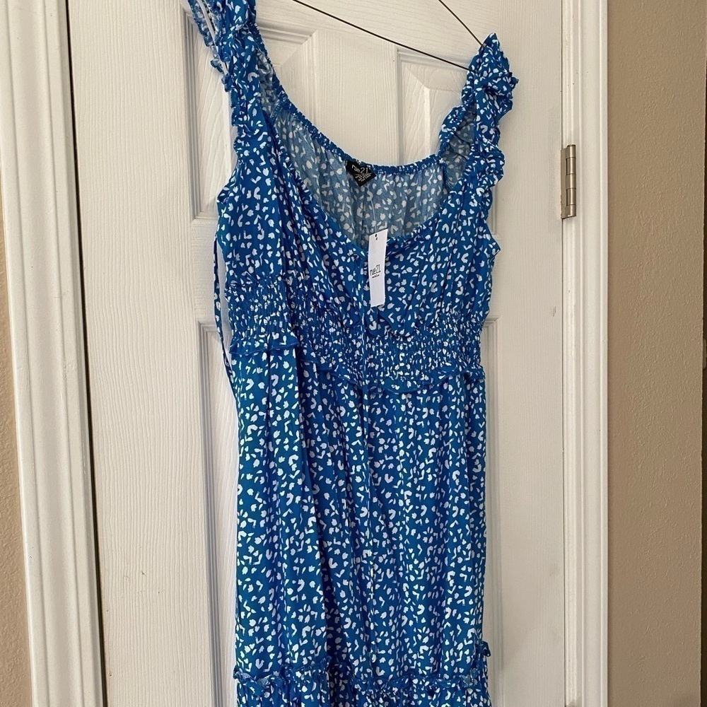 Blue dress